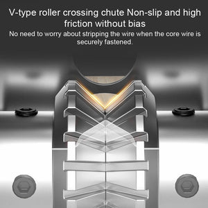 Planet Gates 1PC Blade ONLY Portable Wire Stripper Manual Wire Stripping Tool 1-25mm Cable Electric Peeling Machine with Hand Crank Hand Electric Drill