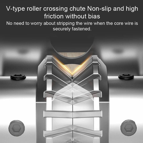 Planet Gates 1PC Blade ONLY Portable Wire Stripper Manual Wire Stripping Tool 1-25mm Cable Electric Peeling Machine with Hand Crank Hand Electric Drill