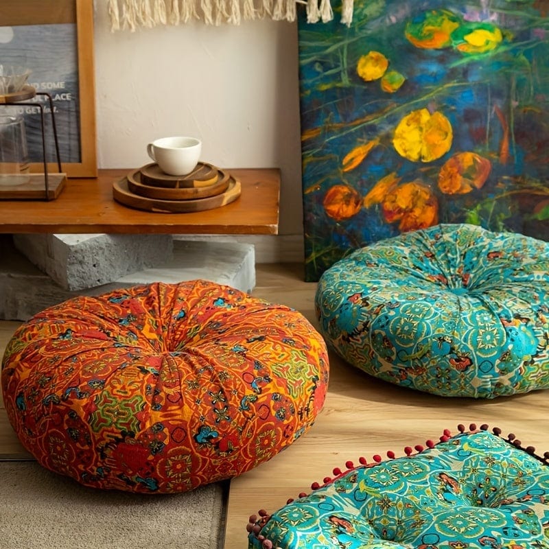 Planet Gates 1pc Bohemian French Moroccan Sofa Pillow Floor Pillow Meditation Pillow Nordic Pillow Bed Sofa Couch Cushion Home Decor