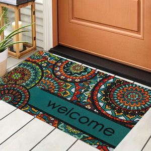 Planet Gates 1pc Bohemian Stylish Doormat, Retro Pattern Carpet, Machine Washable Rug, Suitable For Home Decor Room Accessories Bedroom Living Room Reading Room Bedside Accessories