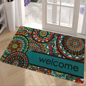 Planet Gates 1pc Bohemian Stylish Doormat, Retro Pattern Carpet, Machine Washable Rug, Suitable For Home Decor Room Accessories Bedroom Living Room Reading Room Bedside Accessories