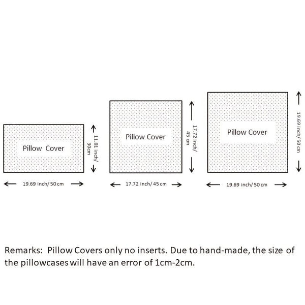 Planet Gates 1pc Boho Floral Tufted Decorative Throw Pillow Cover - Embroidered Cotton Cushion Cover for Couch, Sofa, and Bed - Soft and Stylish