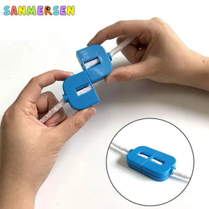 Planet Gates 1PC Broken Rope Restoration Close-up Magic Trick Children's Novelty Prop Toy Finger Easy Operate Kids Street Magician Tricks