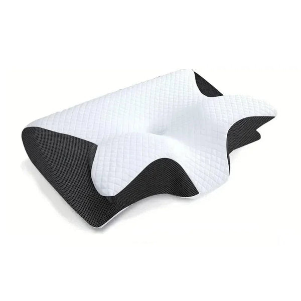 Planet Gates 1PC Butterfly Memory Neck Pillow Slow Rebound Comfortable Sleep Memory Foam Pillow 2 in 1 Ergonomic Contour Pillows Home Supply