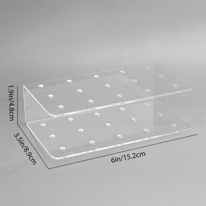 Planet Gates 1pc Cake Pop Holder, Clear Acrylic Cake Pop Stand Display For Weddings Baby Showers Birthday Parties Anniversaries Halloween Candy Decorative