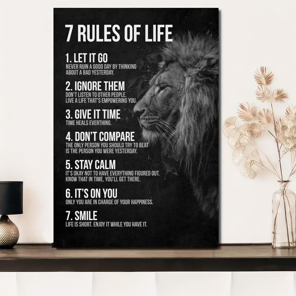 Planet Gates 1pc Canvas Poster, Vintage Art, Inspirational Quotes Poster, 7 Rules Of Life, Ideal Gift For Bedroom, Decor Wall Art, Wall Decor, Fall Decor, Wall Decor, Room Decor, Room Decoration, No Frame