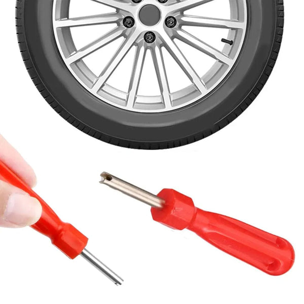 Planet Gates 1Pc Car Bicycle Slotted Handle Tire Valve Stem Core Remover Screwdriver Car-styling Accessories Car Tire Repair Install Tools