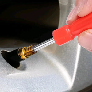 Planet Gates 1Pc Car Bicycle Slotted Handle Tire Valve Stem Core Remover Screwdriver Car-styling Accessories Car Tire Repair Install Tools