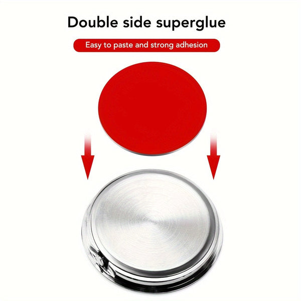 Planet Gates 1pc Car Clock High-quality Luminous Decoration, Mini Quartz Clock Noctilucent Car Dashboard Clock For High-end Car Interior Central Control Decoration