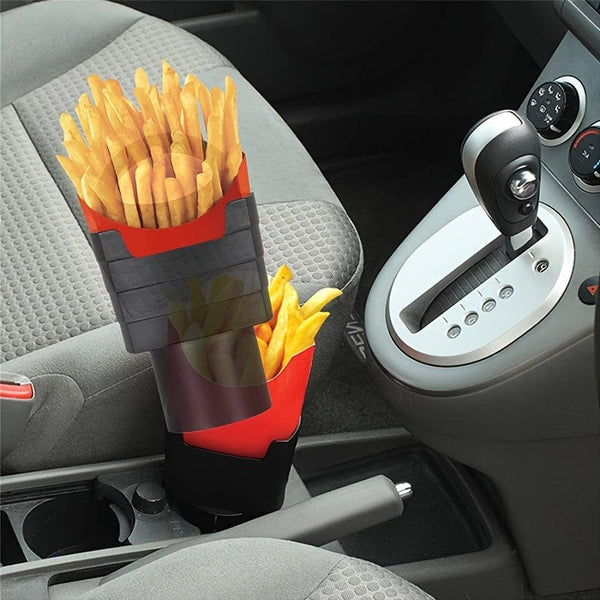 Planet Gates 1pc Car Food Rack, In-car Sauce Holder, For Ketchup And Dipping Sauces, Road Trip Sauce Holder, Chip Cup, Car Accessories