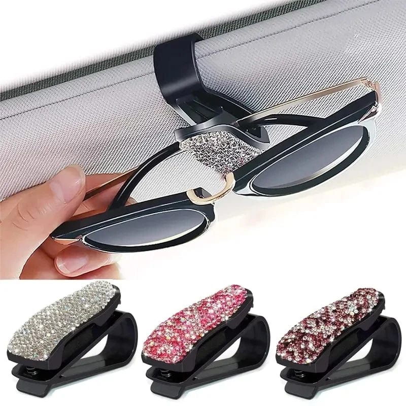 Planet Gates 1pc Car Glasses Clip Auto Sun Visor Glasses Sunglasses Bracket Clips Auto Eyewears Clip Card Bill Ticket Organizer Clips