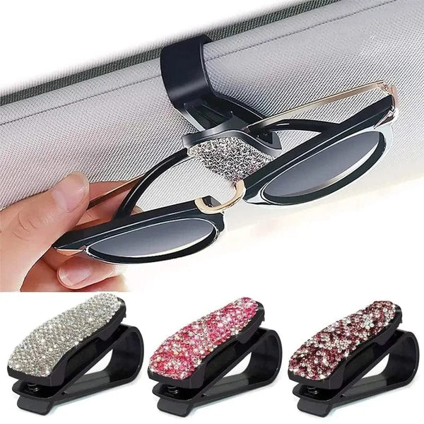 Planet Gates 1pc Car Glasses Clip Auto Sun Visor Glasses Sunglasses Bracket Clips Auto Eyewears Clip Card Bill Ticket Organizer Clips
