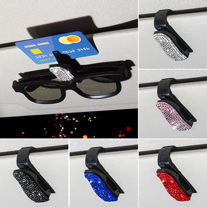 Planet Gates 1pc Car Glasses Clip Auto Sun Visor Glasses Sunglasses Bracket Clips Auto Eyewears Clip Card Bill Ticket Organizer Clips