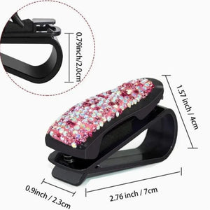 Planet Gates 1pc Car Glasses Clip Auto Sun Visor Glasses Sunglasses Bracket Clips Auto Eyewears Clip Card Bill Ticket Organizer Clips