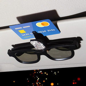 Planet Gates 1pc Car Glasses Clip Auto Sun Visor Glasses Sunglasses Bracket Clips Auto Eyewears Clip Card Bill Ticket Organizer Clips