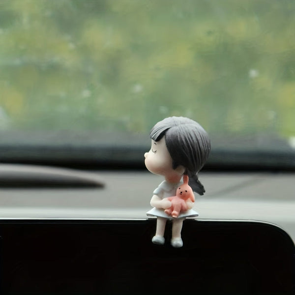 Planet Gates 1pc Car Ornaments Center Console Figurines Cute Car Lovers Desk Decoration For Car