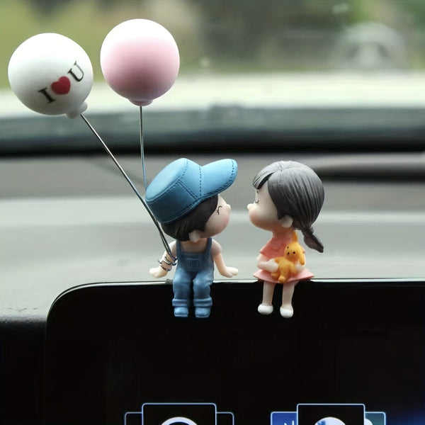 Planet Gates 1pc Car Ornaments Center Console Figurines Cute Car Lovers Desk Decoration For Car