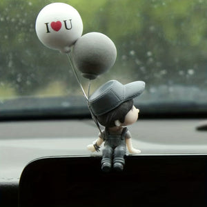 Planet Gates 1pc Car Ornaments Center Console Figurines Cute Car Lovers Desk Decoration For Car