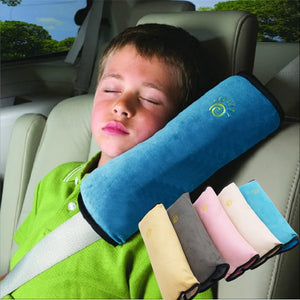 Planet Gates 1pc Car Seat Belt Cover With Cartoon Cute Insurance Shoulder Cover Lengthened And Thickened Plush Anti-strangle Sleeping Pillow