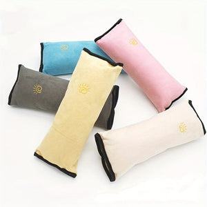 Planet Gates 1pc Car Seat Belt Cover With Cartoon Cute Insurance Shoulder Cover Lengthened And Thickened Plush Anti-strangle Sleeping Pillow