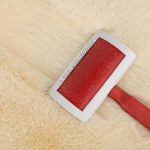 Planet Gates 1pc Car Seat Cushion Winter Plush Winter Warmth Thick Wool Square Cushion, Soft Wool Faux Rabbit Fur Auto Seat Covers