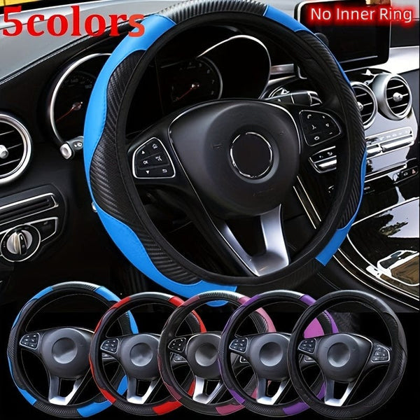 Planet Gates 1pc Car Steering Wheel Cover, Universal 38.1 Cm Anti-Slip Car Steering Wheel Protector Cover Car Decor Accessories, No Inner Ring