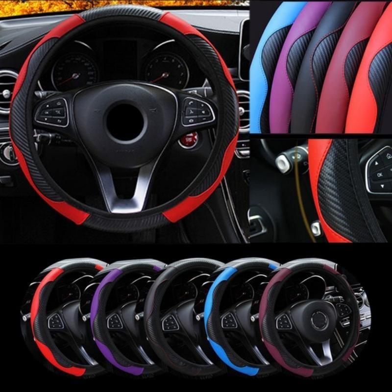 Planet Gates 1pc Car Steering Wheel Cover, Universal 38.1 Cm Anti-Slip Car Steering Wheel Protector Cover Car Decor Accessories, No Inner Ring