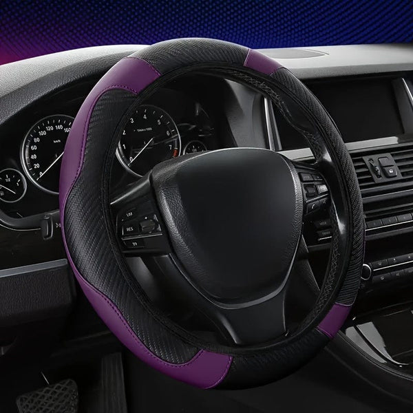 Planet Gates 1pc Car Steering Wheel Cover, Universal 38.1 Cm Anti-Slip Car Steering Wheel Protector Cover Car Decor Accessories, No Inner Ring