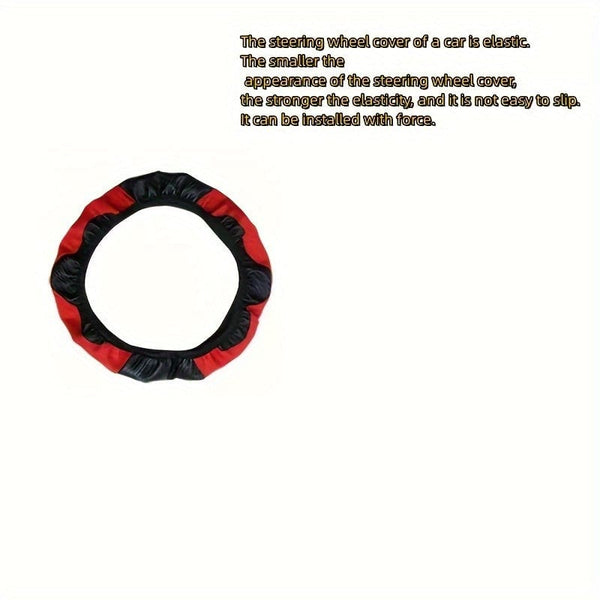 Planet Gates 1pc Car Steering Wheel Cover, Universal 38.1 Cm Anti-Slip Car Steering Wheel Protector Cover Car Decor Accessories, No Inner Ring