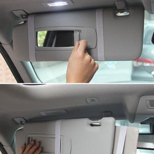 Planet Gates 1pc Car Sun Visor Card Organizer Holder Business Card Holder Car Pocket Organizer CD DVD Organizer Storage Box Sunglasses Clip Stowing Car Accessories