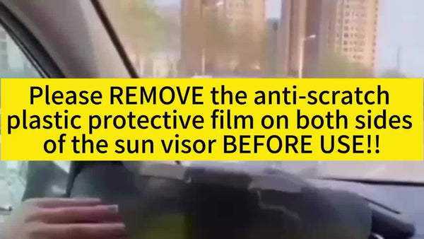 Planet Gates 1pc Car Sun Visor, Universal Anti-glare Car Sun Visor, Extension Sun Visor, Prevents Miscellaneous Light, Snow Blindness And UV Rays