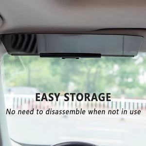 Planet Gates 1pc Car Sun Visor, Universal Anti-glare Car Sun Visor, Extension Sun Visor, Prevents Miscellaneous Light, Snow Blindness And UV Rays