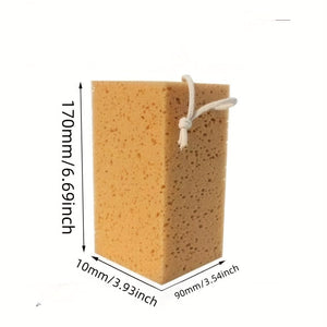 Planet Gates 1pc Car Wash Sponge Extra Large Wash Cleaning Honeycomb Coral Wipe Car Thick Absorbent Sea Cotton Block Car Supplies Car Wash Tool