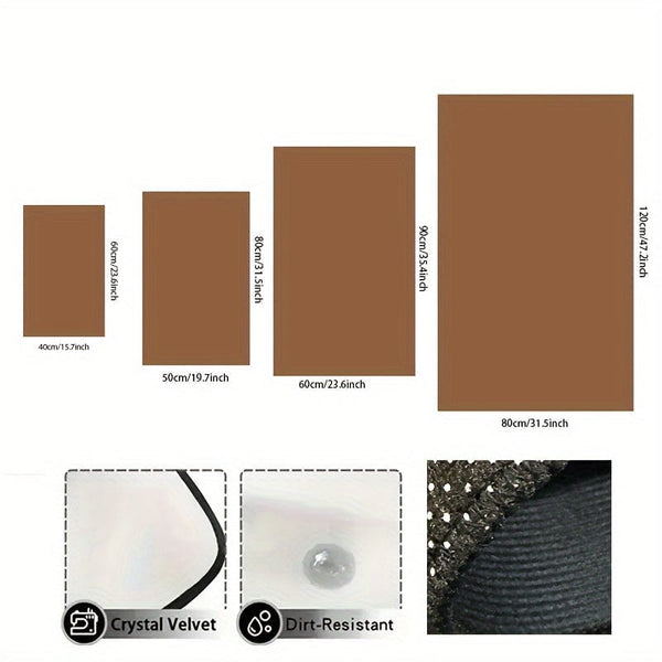 Planet Gates 1pc Cat's Sweet Home Pattern Door Rug, Dirt Resistant Home Shoe Entry Decorative Carpet, Indoor Outdoor Entrance Mat, Absorbent Bath Mat, Suitable For Living Room Bedroom Bathroom Kitchen Balcony Patio Laundry