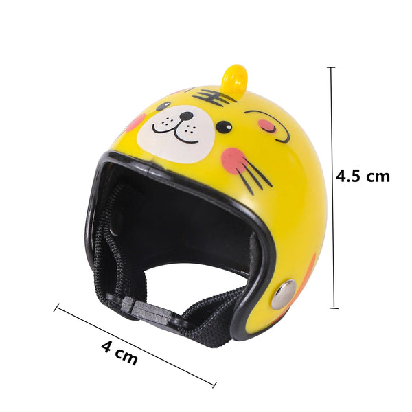 Planet Gates 1Pc Chicken Helmet Small Pet Hard Hat Bird Quail Pigeon Hat Headgear Pet Bird Helmet DIY Cartoon Character Helmet Pet Supplies
