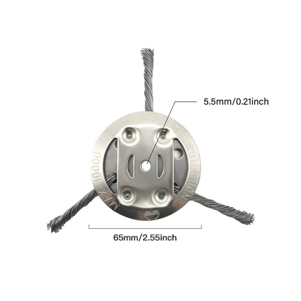 Planet Gates 1pc / CHINA LUSQI Lithium Lawn Mower Head Universal Grass Trimmer Head Removal Of Weed Brushcutter Power Tools Parts For Home Garden