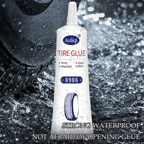 Planet Gates 1pc / China Tire Repair Glue Liquid Strong Rubber Glues Black Rubber Wear-resistant Non-corrosive Adhesive Instant Strong Bond For Leather