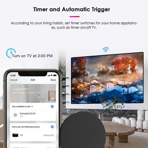 Planet Gates 1pc / CHINA TUYA Smart Home Wifi IR Remote Control Smart WiFi Universal Infrared For TV DVD AUD AC Works With Alexa Google Home Yandex Alice