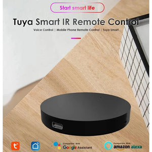 Planet Gates 1pc / CHINA TUYA Smart Home Wifi IR Remote Control Smart WiFi Universal Infrared For TV DVD AUD AC Works With Alexa Google Home Yandex Alice