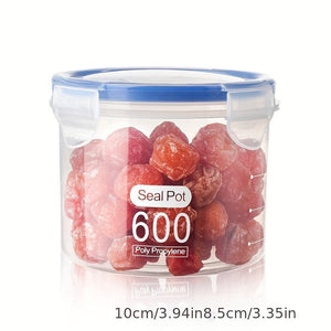 Planet Gates 1pc, Clear Food Storage Box, Plastic Grain Storage Box, Moisture-proof Grain Storage Box, Large Multifunctional Storage Containers, Kitchen Refrigerator Storage Box, Food Airtight Container, Thickened Transparent Food