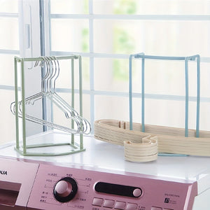 Planet Gates 1pc Clothes Hanger Organizer, Plastic Storage Hanger Bracket Rack, Idle Hanger Stacking Rack Storage Rack, Portable Hanger Stacker, Space Saving