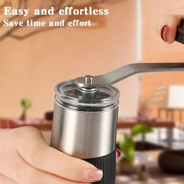 Planet Gates 1pc / CN Mini Manual Coffee Grinder Portable Mill Pepper Grinder Ceramic Core Removable Washable for Outdoor Italian Coffee Machine