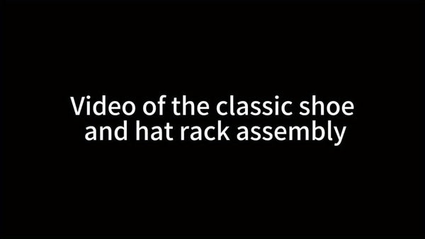 Planet Gates 1pc, Coat Rack, Shoe Rack For Entryway, Shoe Organizer For Entryway Bench Hall Tree With Hooks For Bedroom, Rack Coat Combo, Hallway Shelf For Storage Shoes, Clothes, Coat, Hat, Bag, Umbrella, Home Accessories