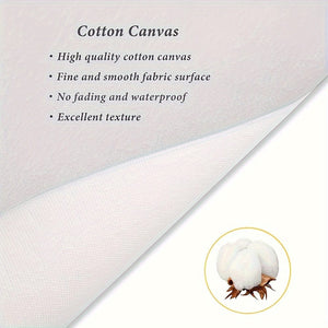 Planet Gates 1pc Custom Name Cross Street Sign Poster, Personalized Wall Art Family Canvas Poster For Home Decor, Canvas Prints For Living Room Bedroom Kitchen Office Decor, Perfect Gift And Decoration, Frameless Christmas Gift