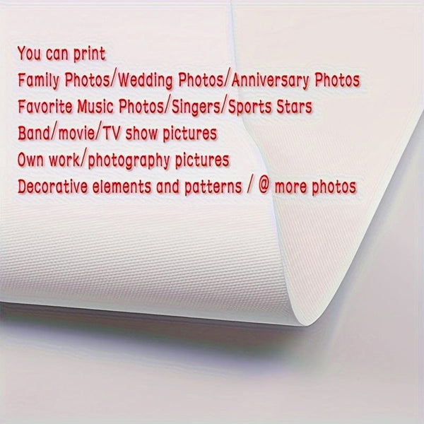 Planet Gates 1pc Customizable Unframed Canvas Poster, Personalized Custom Photo Canvas Poster, Share Your Favorite Memories & Most Cherished Moments, Perfect Gift For Friends & Family, Wall Art, Home Decor