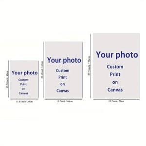 Planet Gates 1pc Customizable Unframed Canvas Poster, Personalized Photo Canvas Poster, Share Your Favorite Memories & Most Cherished Moments, Perfect Gift For Friends & Family, Wall Art, Home Decor