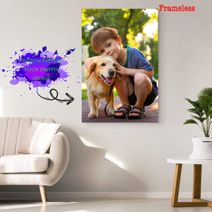 Planet Gates 1pc Customizable Unframed Canvas Poster, Personalized Photo Canvas Poster, Share Your Favorite Memories & Most Cherished Moments, Perfect Gift For Friends & Family, Wall Art, Home Decor