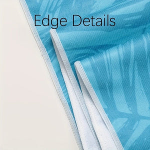 Planet Gates 1pc Customized Beach Towel, Personalized Beach Blanket, Super Absorbent & Quick-drying Swimming Towel, Suitable For Beach Swimming Outdoor Camping Travel, Ideal Beach Essentials