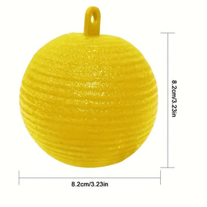 Planet Gates 1pc Cute Ball Design Sticky Traps: Capture Fruit Flies, Mosquitoes & Other Flying Insects Indoors & Outdoors Fly Catcher Non-toxic Rescue Outdoor Fly Trap Ball Insect Trap To Hang Up For Balcony, Patio, Garden Supplies