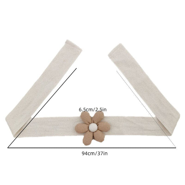 Planet Gates 1pc Cute Three-dimensional Flower Curtain Tieback - Simple and Stylish Hanging Ornament for Bedroom and Living Room Decor